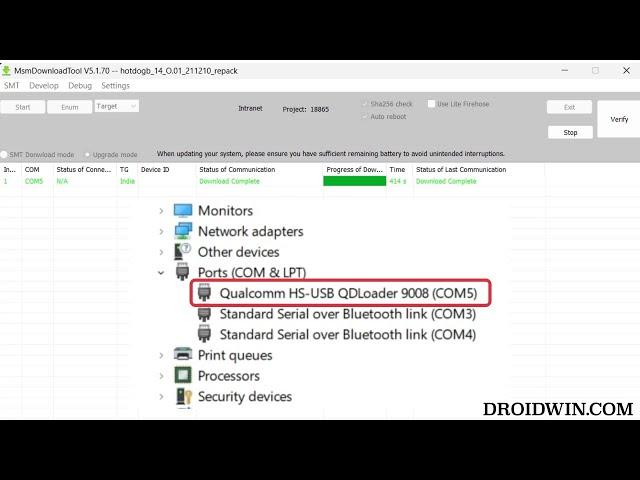 Qualcomm Service Workflows
