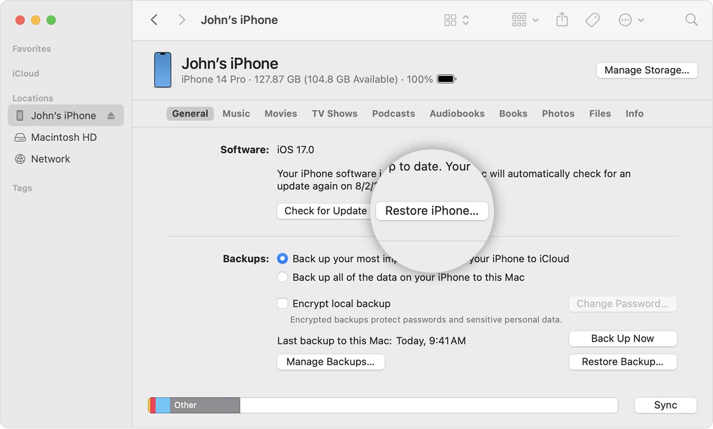 iPhone Software Utilities