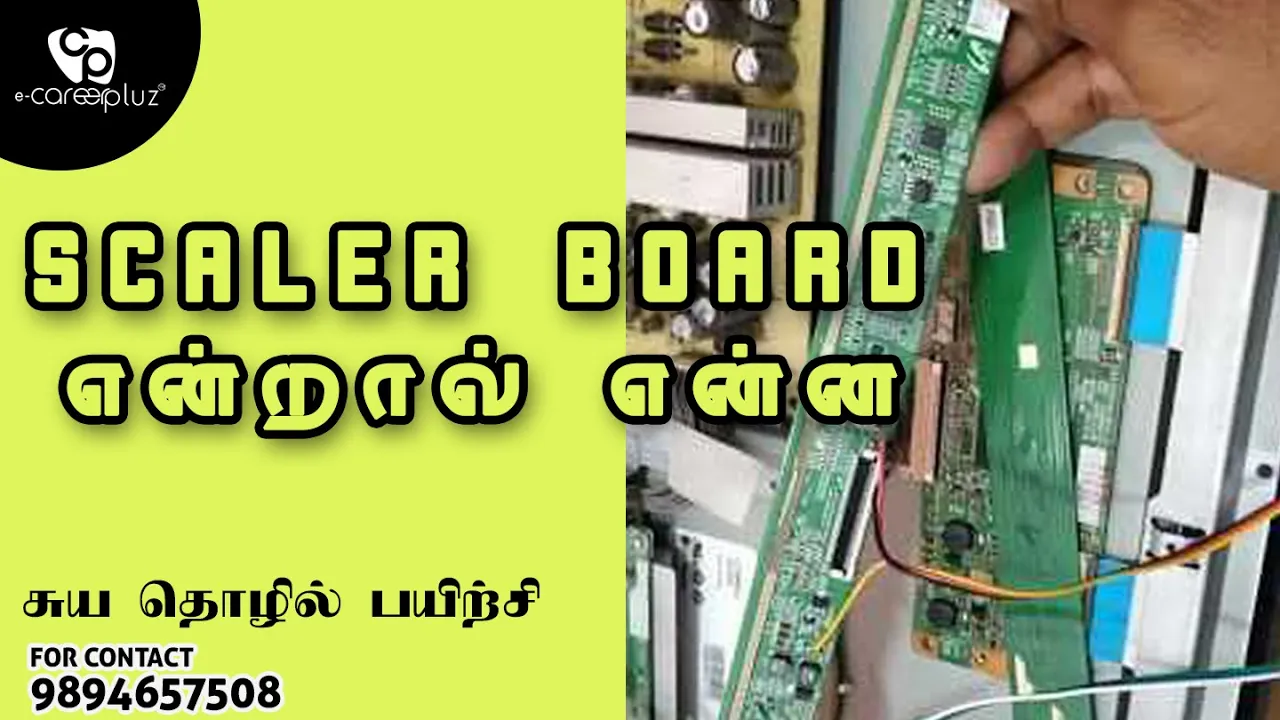 Scaler Board Repair Training for Smart TV and LED TV Service