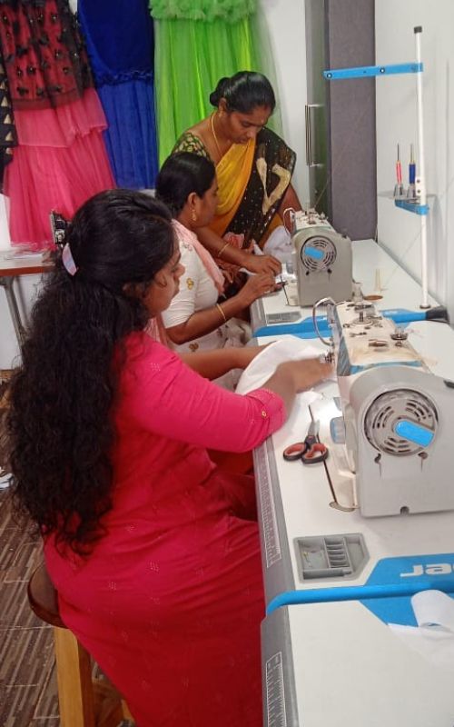 bridal and evening wear tailoring training course at e-careerpluz in Madurai