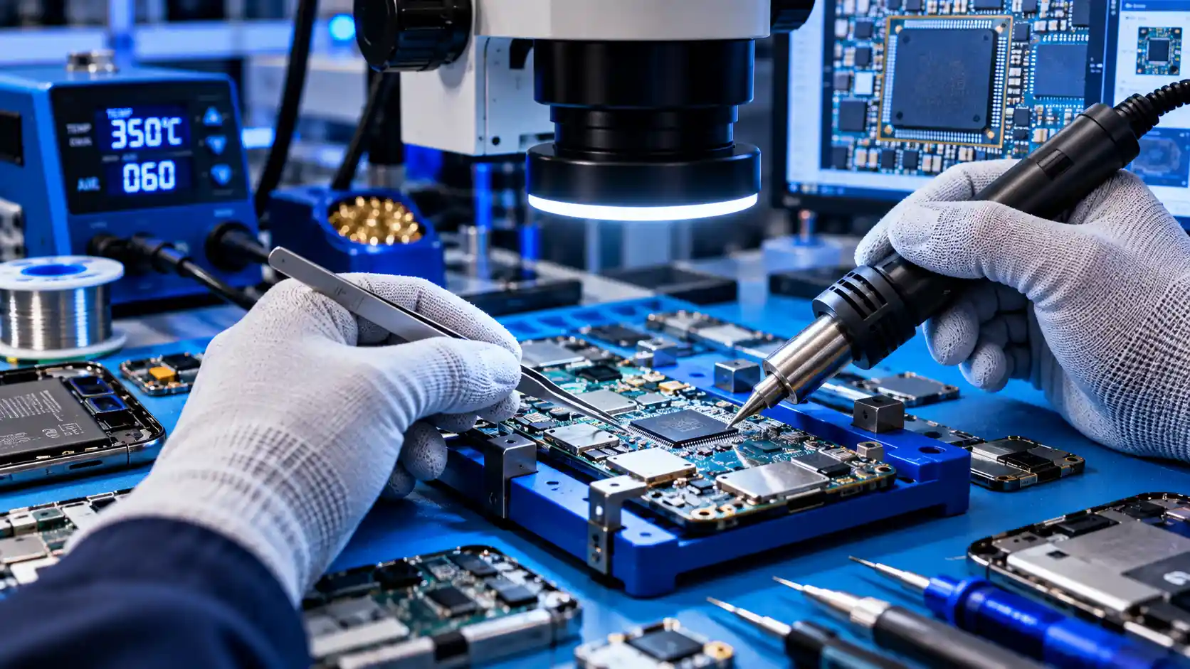 Android Motherboard Chip-Level Repair training