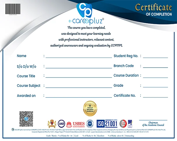 Python Certificate in Madurai